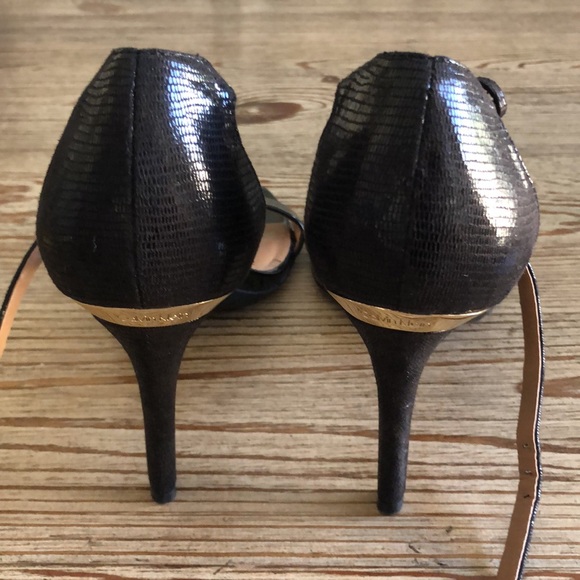 Calvin Klein Stiletto Style Heels Black 9M - Picture 4 of 4